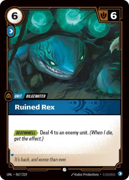 Ruined Rex 067/219 (Unleashed)