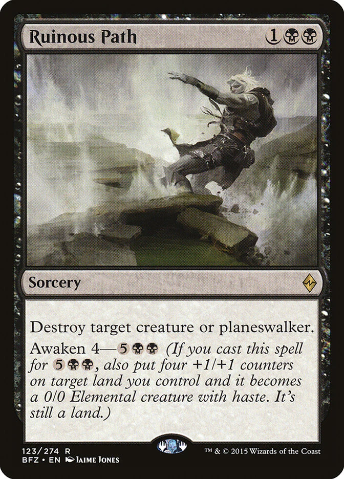Ruinous Path 123/274 (Battle for Zendikar)