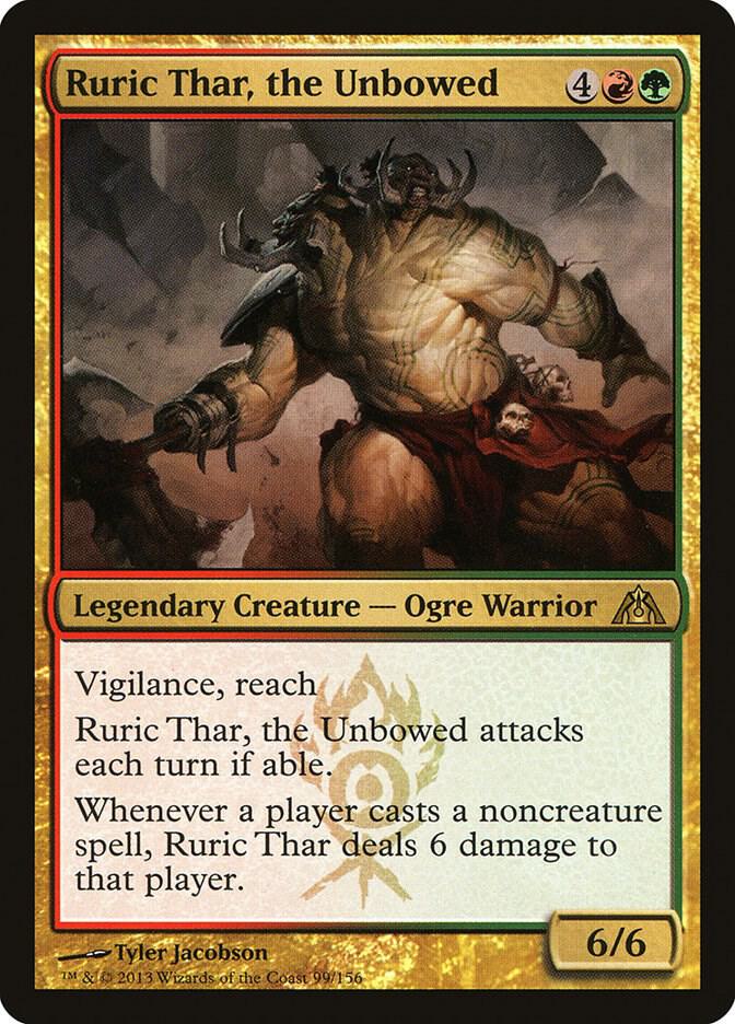 Ruric Thar, the Unbowed 99/156 (Dragon's Maze)