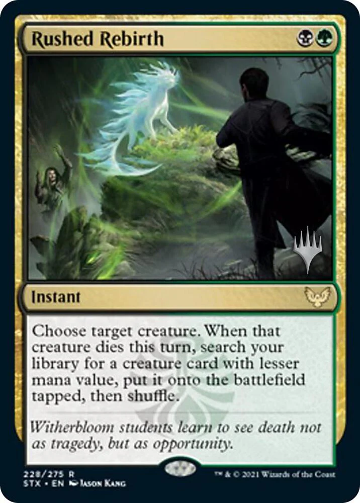 Rushed Rebirth 228p/180 (Promo Pack: Strixhaven)
