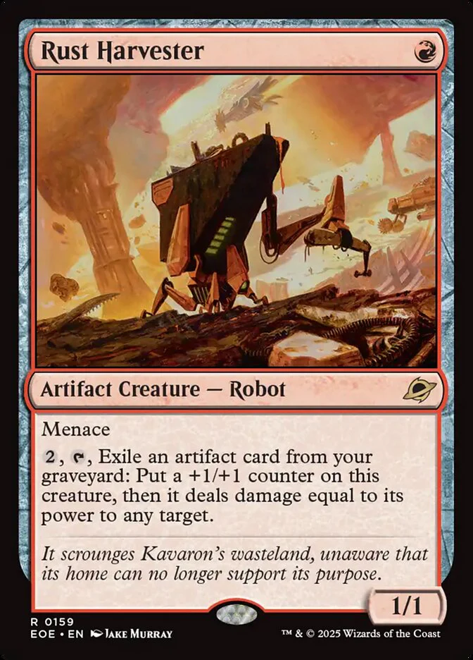 Rust Harvester 159/276 (Edge of Eternities)