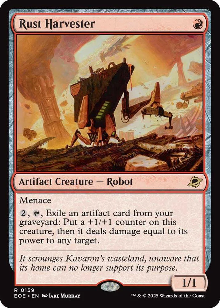 Rust Harvester 159/276 (Edge of Eternities)  - Foil