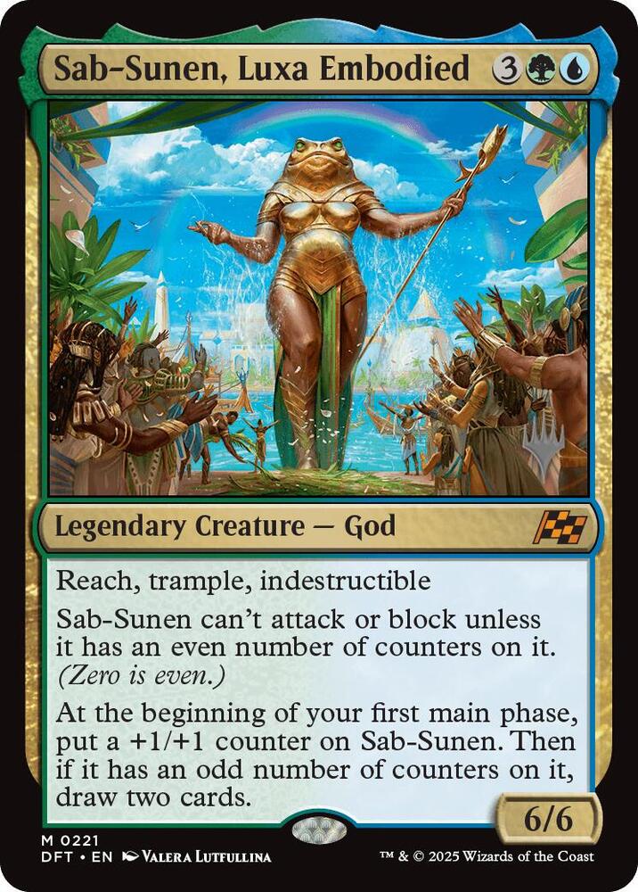 Sab Sunen Luxa Embodied 221 (Promo Pack: Aetherdrift)  - Foil