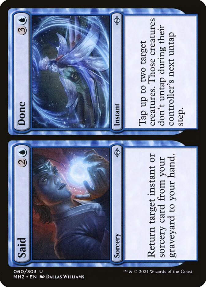 Said // Done 60/303 (Modern Horizons 2)