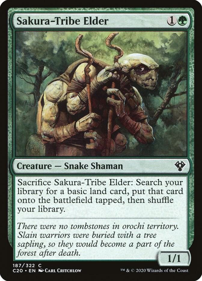 Sakura-Tribe Elder 187/322 (Commander 2020)