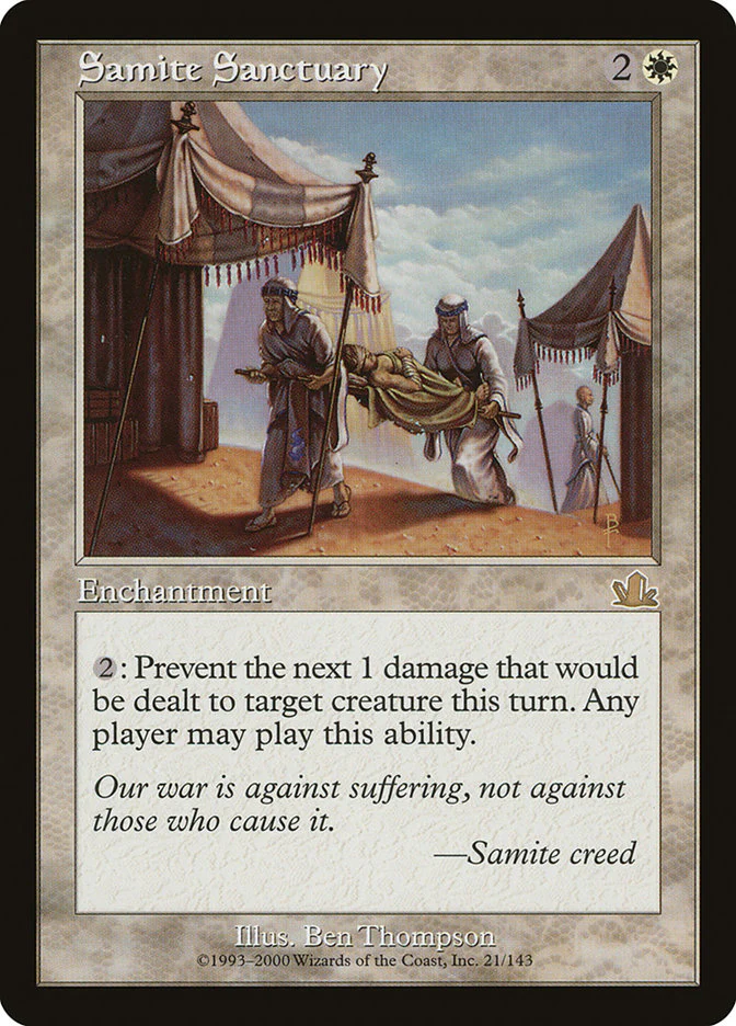 Samite Sanctuary 21/143 (Prophecy)