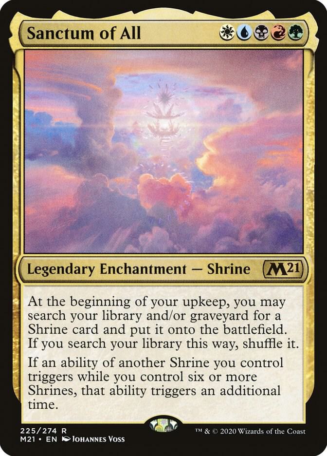 Sanctum of All 225/274 (Core Set 2021) - Foil
