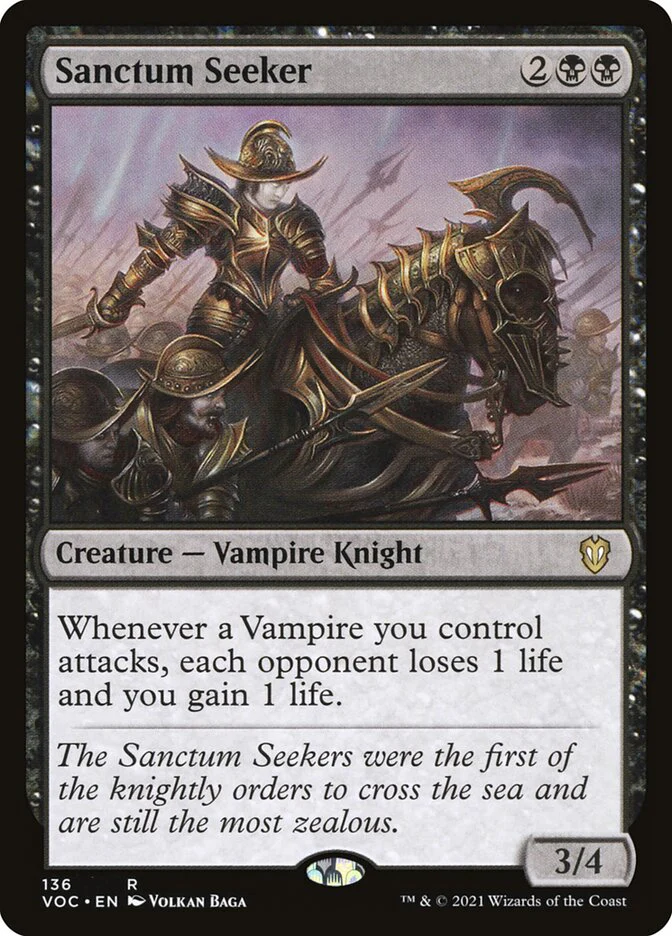 Sanctum Seeker 136/38 (Commander: Innistrad: Crimson Vow)