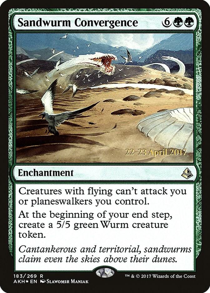 Sandwurm Convergence 183s/77 (Prerelease Cards)  - Foil