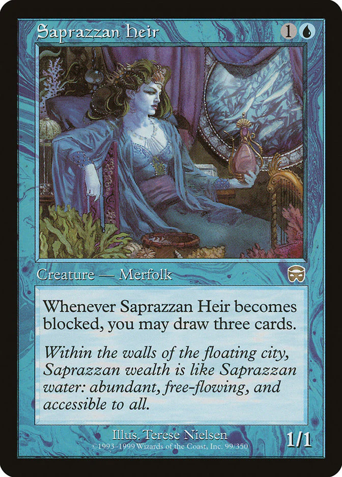Saprazzan Heir 99/350 (Mercadian Masques)