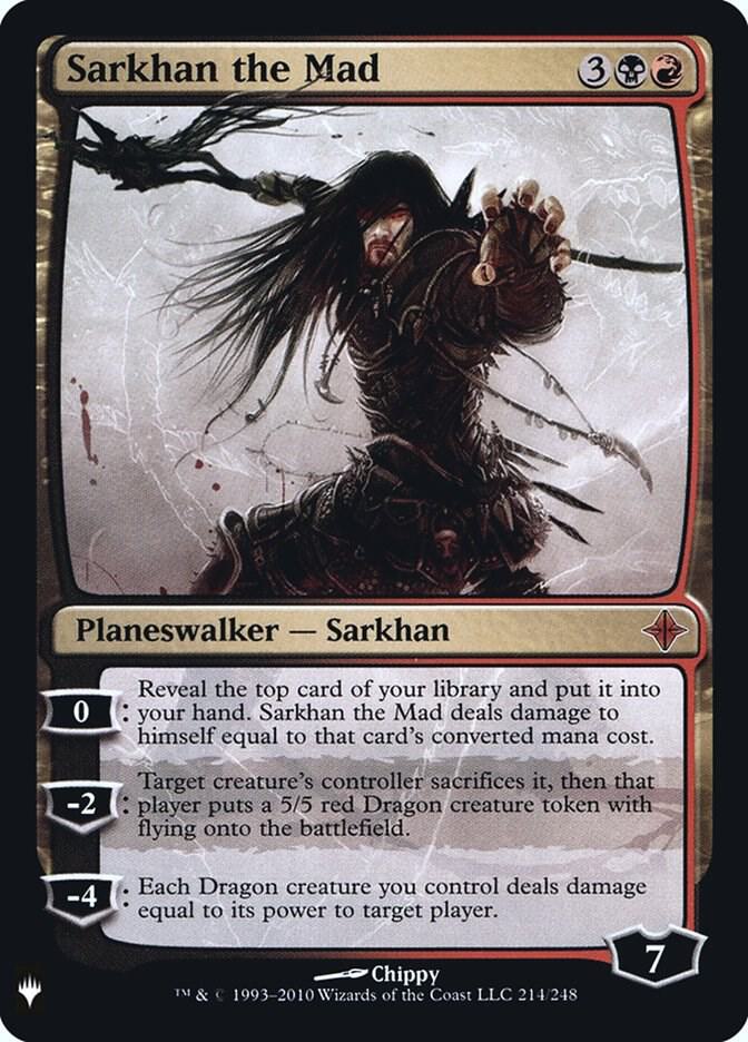 Sarkhan the Mad 214 (The List Reprints)  - Foil