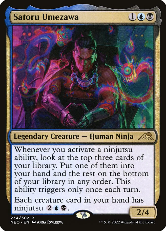 Satoru Umezawa 234 (Kamigawa: Neon Dynasty) - Foil