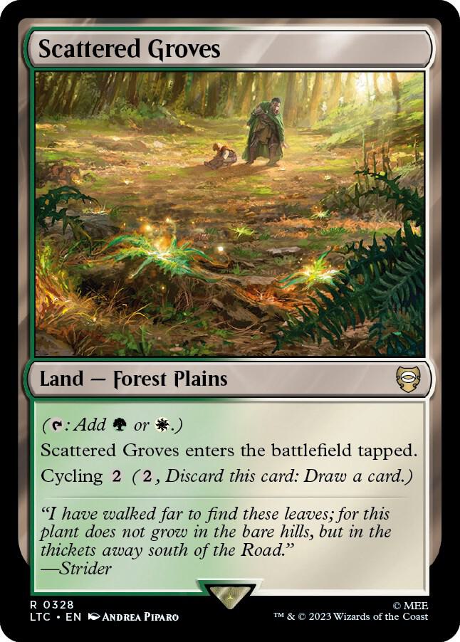 Scattered Groves 328 (Commander: The Lord of the Rings: Tales of Middle-earth)