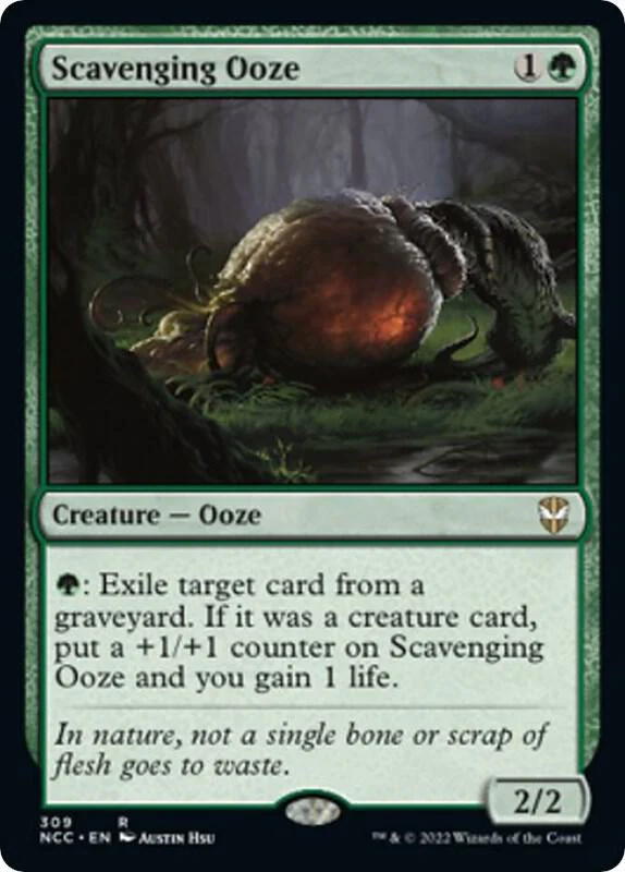 Scavenging Ooze 309/93 (Commander: Streets of New Capenna)