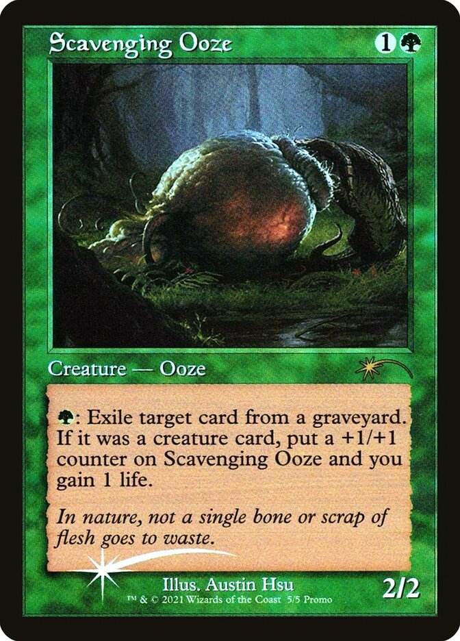 Scavenging Ooze Retro Frame 5 (WPN & Gateway Promos)  - Foil