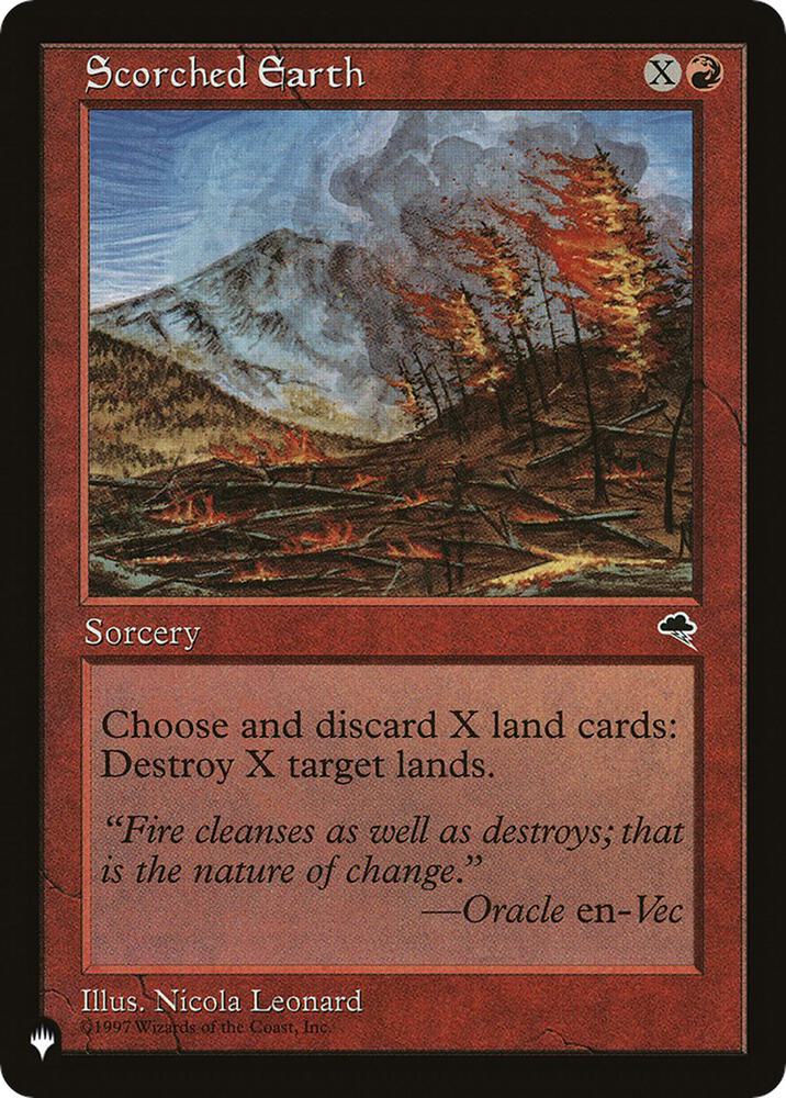 Scorched Earth TMP-200/5075 (The List Reprints)