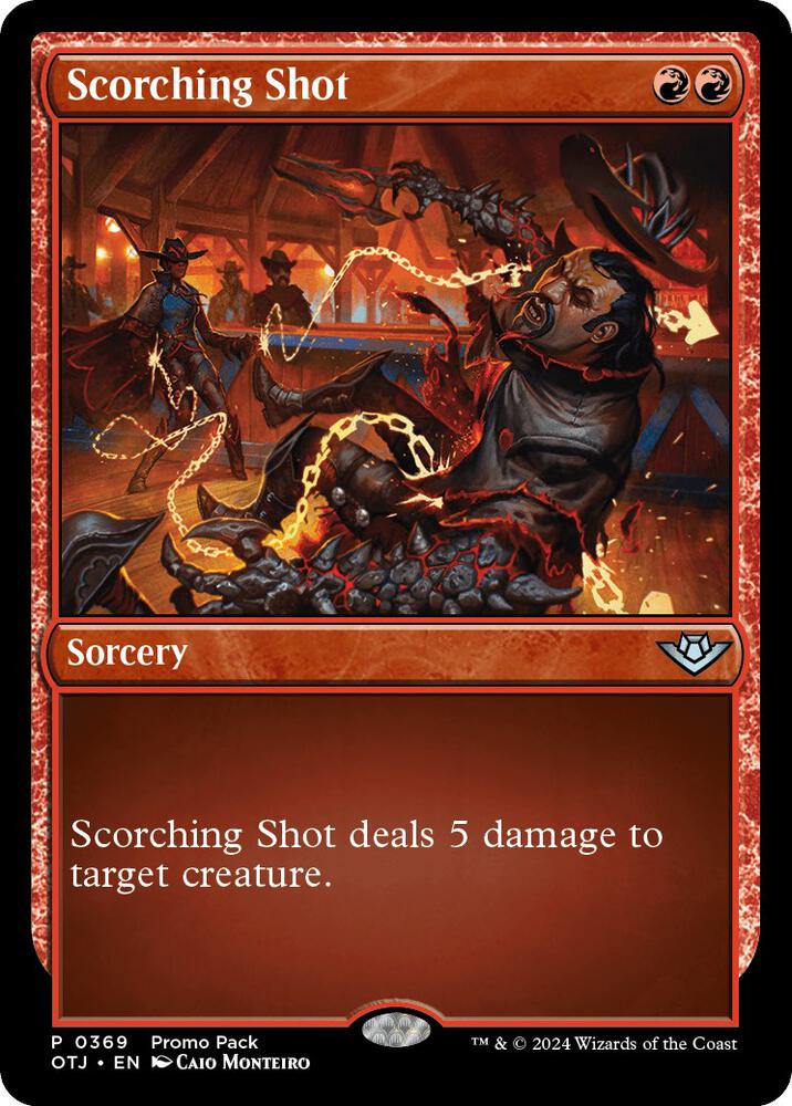 Scorching Shot 369/286 (Promo Pack: Outlaws of Thunder Junction)