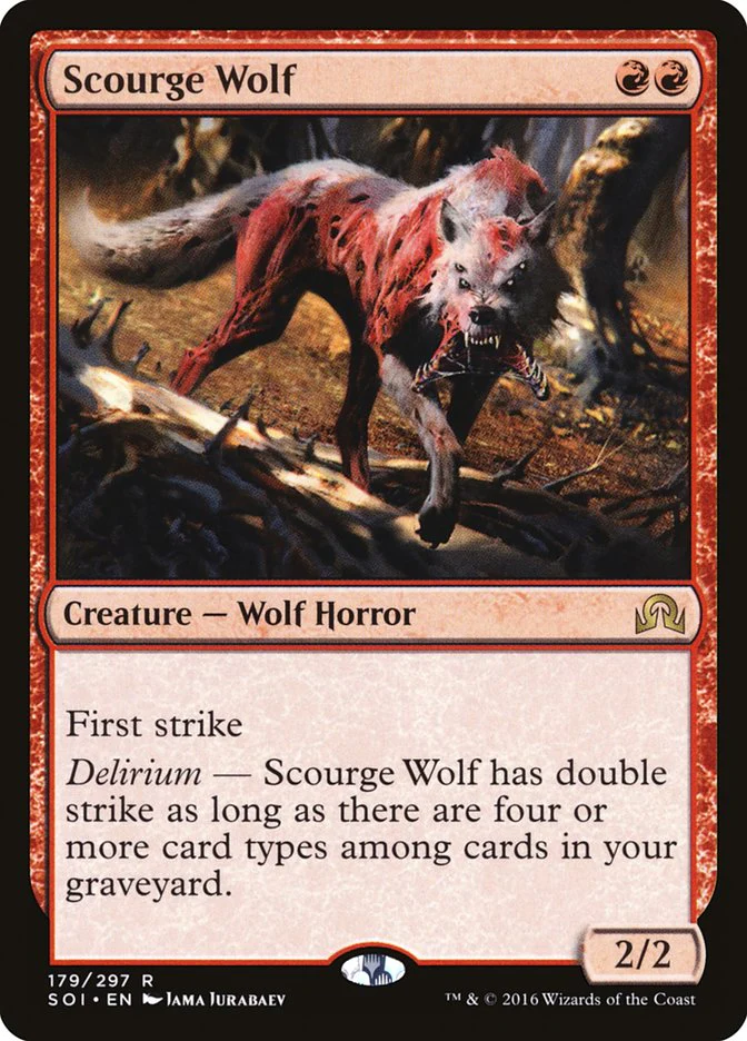 Scourge Wolf 179/297 (Shadows over Innistrad)