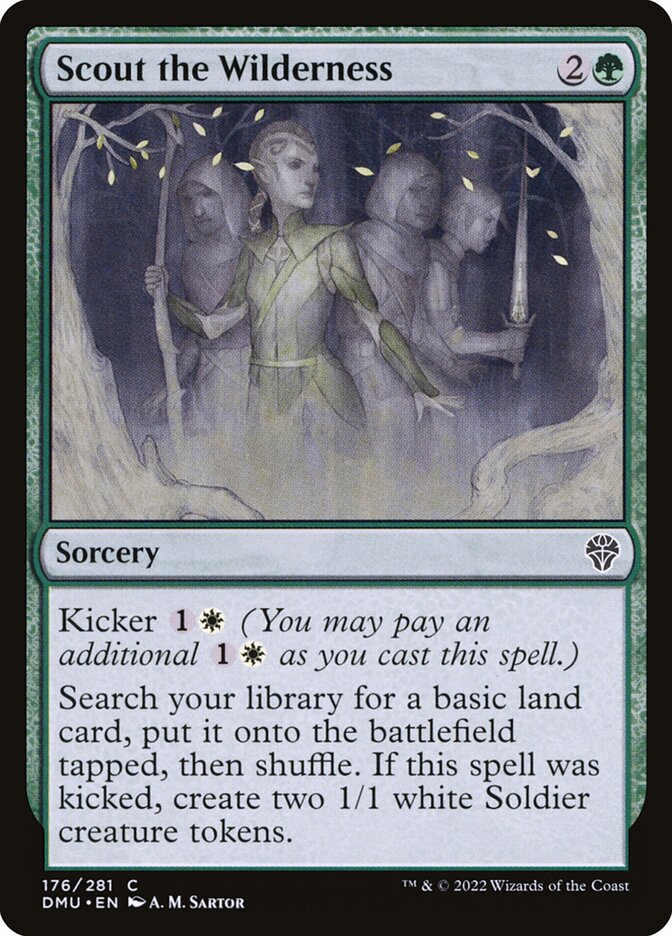 Scout the Wilderness 176/281 (Dominaria United)