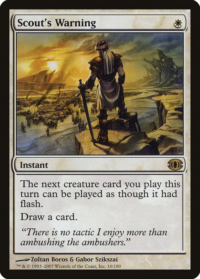 Scout's Warning 16/180 (Future Sight)