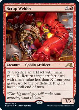 Scrap Welder 159/302 (Kamigawa: Neon Dynasty) - Foil