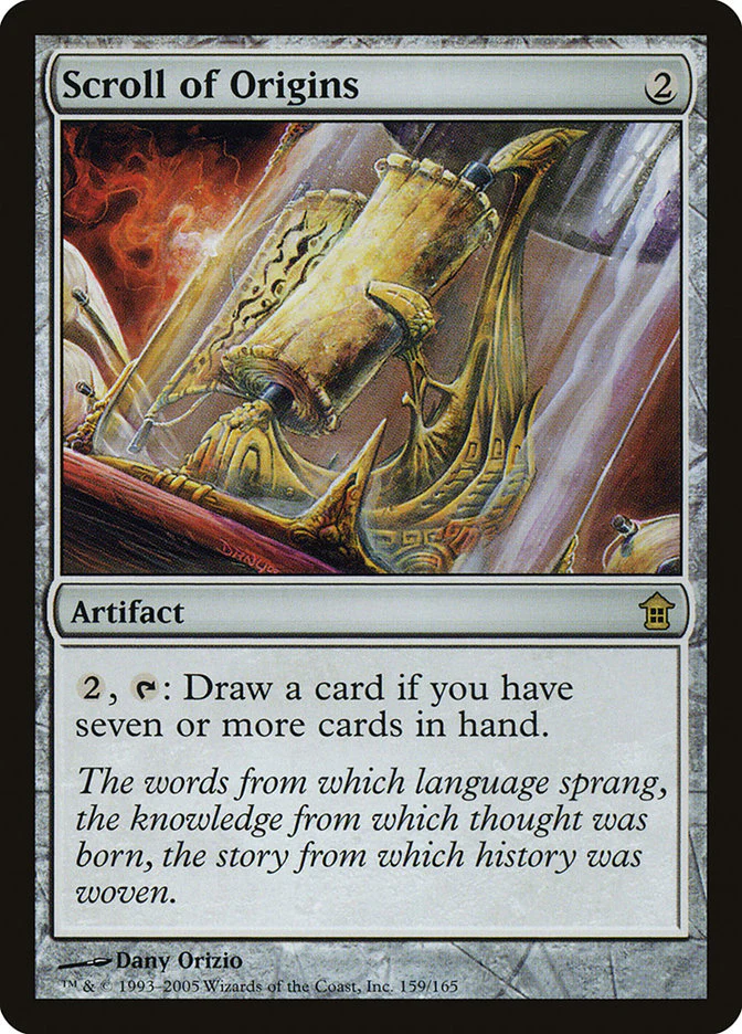 Scroll of Origins 159/165 (Saviors of Kamigawa)