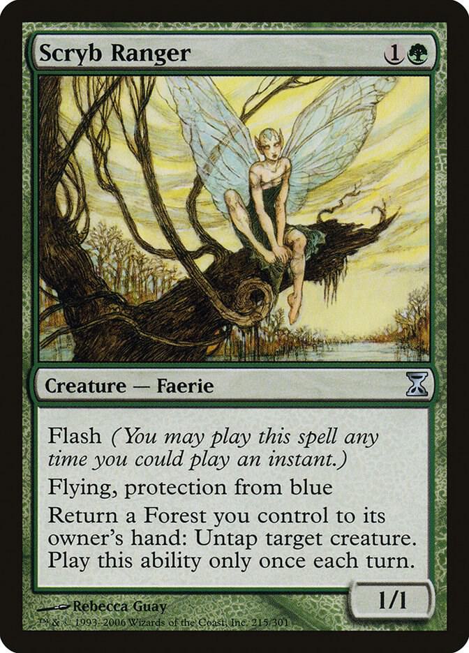 Scryb Ranger 215/301 (Time Spiral)  - Foil