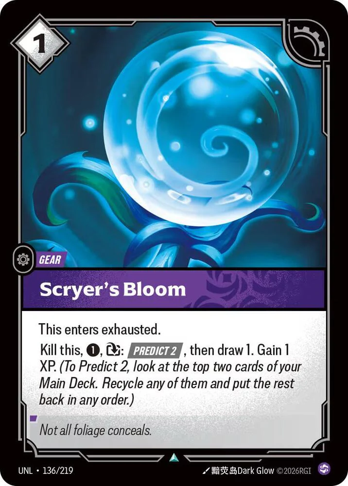 Scryer's Bloom 136/219 (Unleashed)