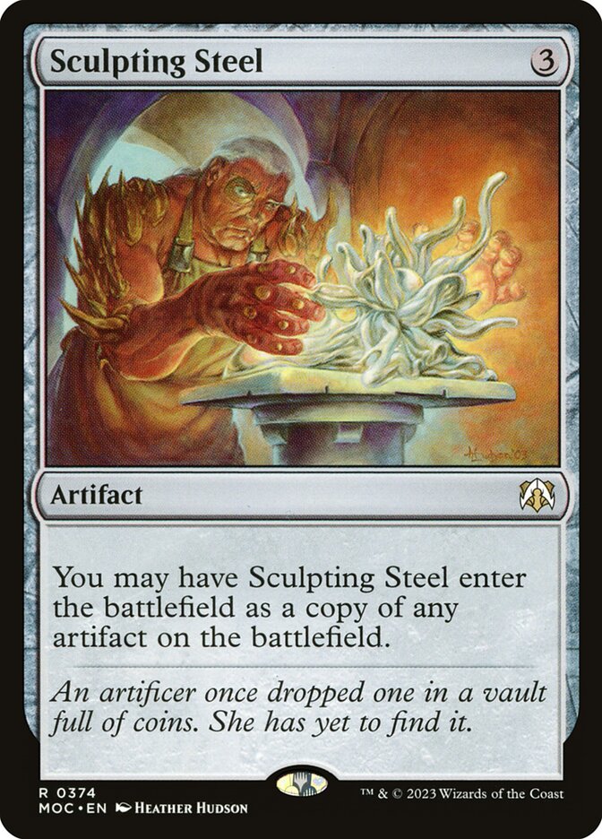 Sculpting Steel 374/444 (Commander: March of the Machine)