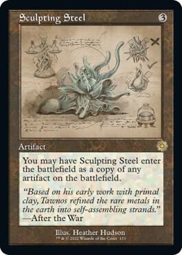 Sculpting Steel Schematic 113 (The Brothers' War: Retro Frame Artifacts)