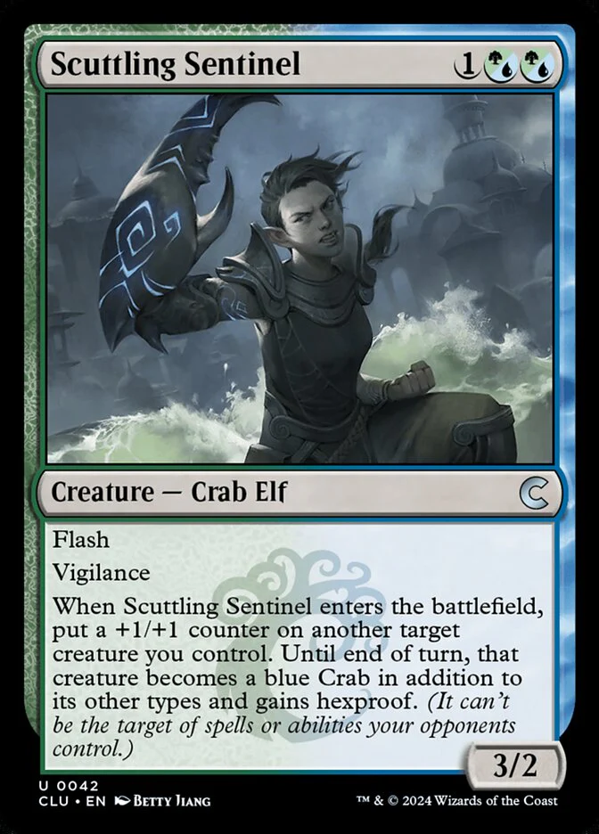 Scuttling Sentinel 42/284 (Ravnica: Clue Edition)