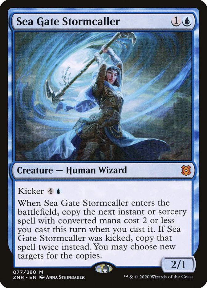 Sea Gate Stormcaller 77/280 (Zendikar Rising) - Foil