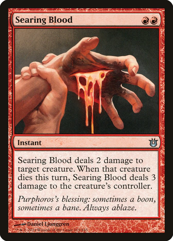 Searing Blood 111/165 (Born of the Gods)