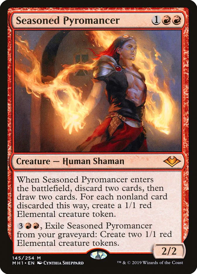 Seasoned Pyromancer 145/254 (Modern Horizons)