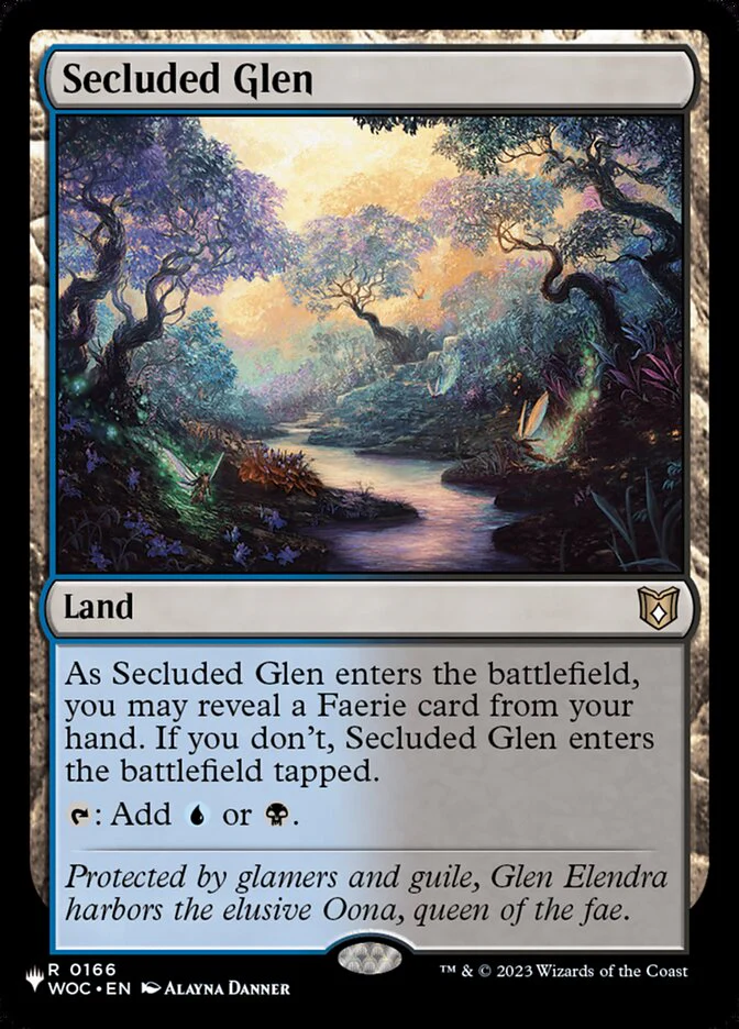 Secluded Glen WOC-166/5075 (The List Reprints)