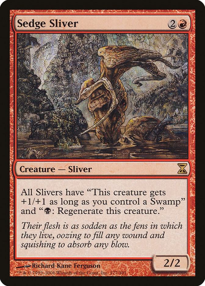 Sedge Sliver 177/301 (Time Spiral)  - Foil