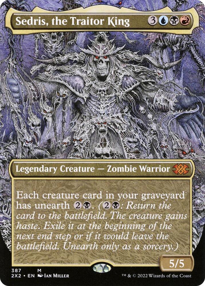 Sedris the Traitor King Borderless 387/331 (Double Masters 2022)