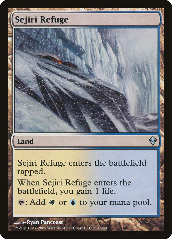 Sejiri Refuge 224/249 (Zendikar) - Foil