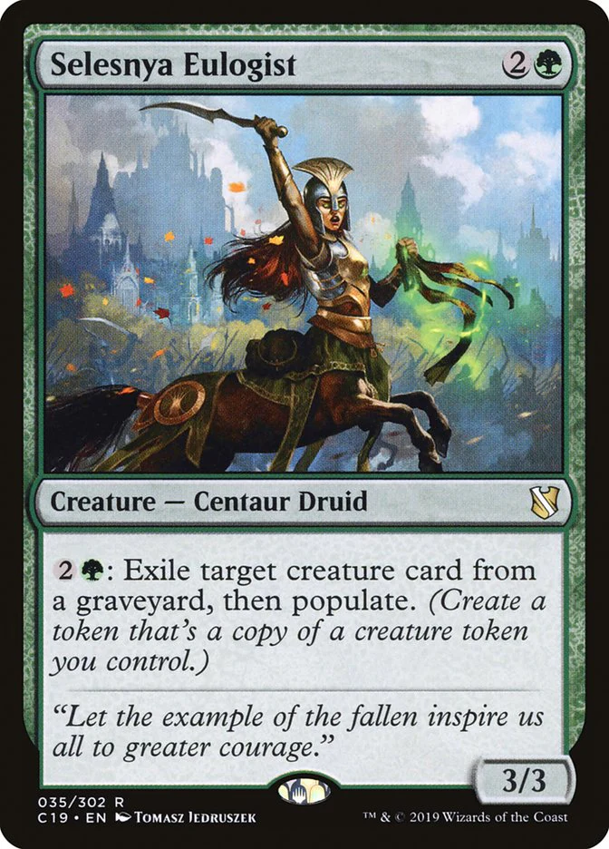 Selesnya Eulogist 35/302 (Commander 2019)