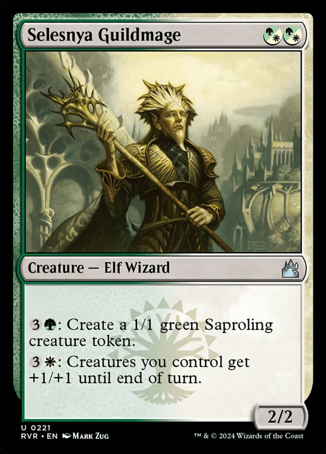 Selesnya Guildmage 221 (Ravnica Remastered) - Foil