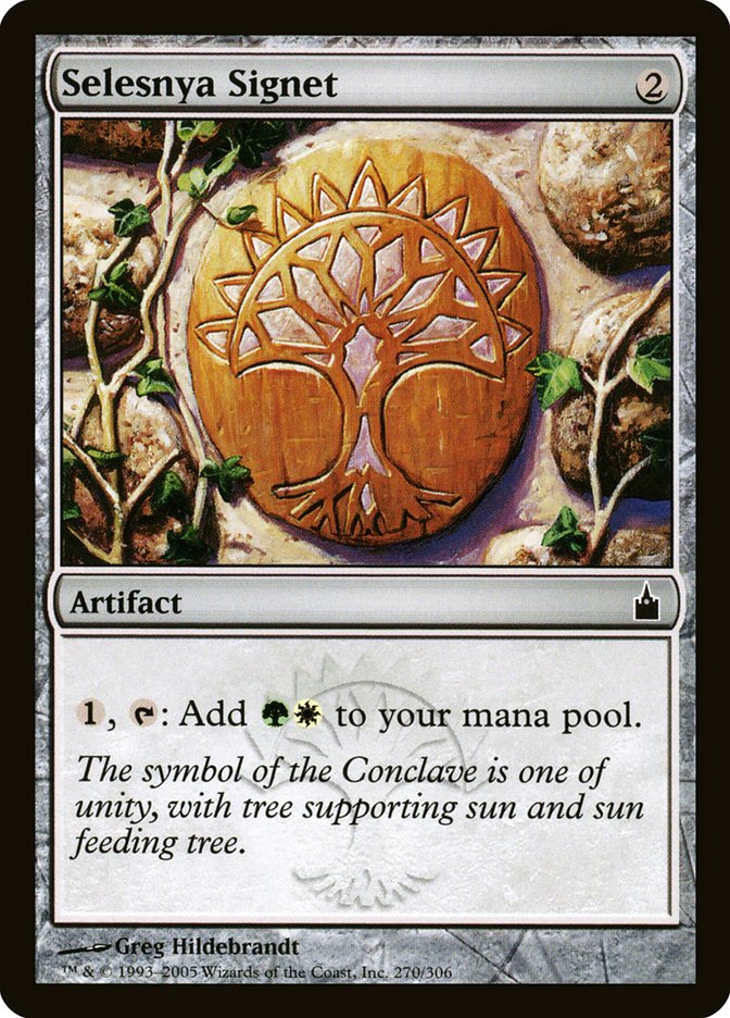 Selesnya Signet 270/306 (Ravnica: City of Guilds) - Foil
