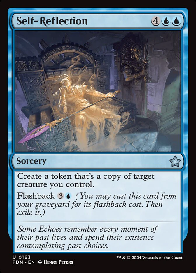 Self-Reflection 163/291 (Foundations) - Foil
