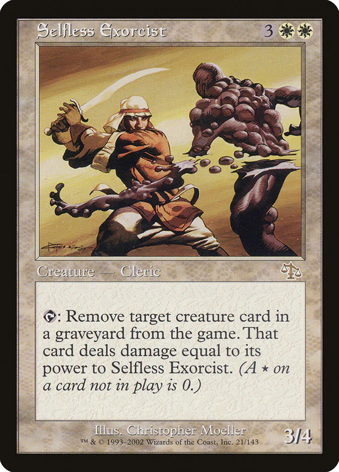 Selfless Exorcist 21/143 (Judgment)
