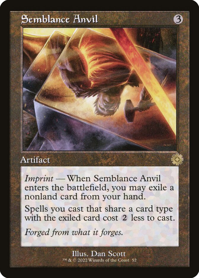 Semblance Anvil 52/63 (The Brothers' War: Retro Frame Artifacts)