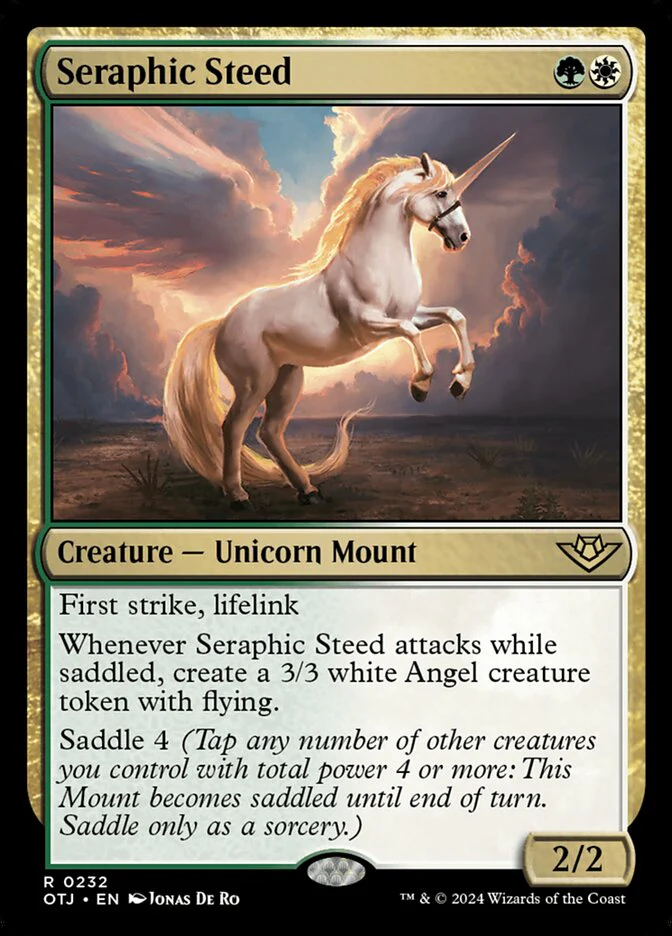 Seraphic Steed 232/286 (Outlaws of Thunder Junction)