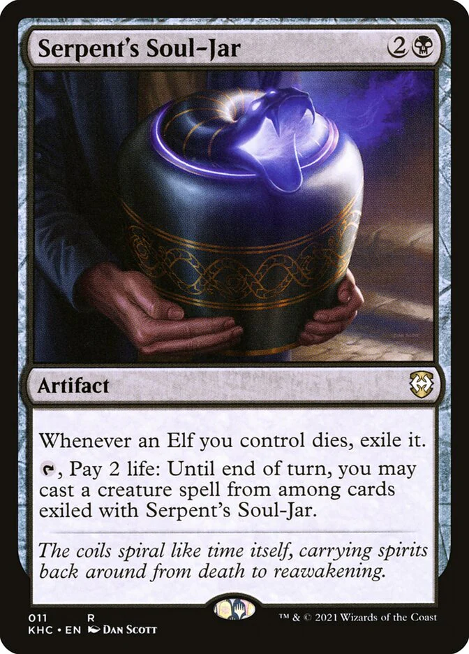 Serpent's Soul-Jar 11/1 (Commander: Kaldheim)
