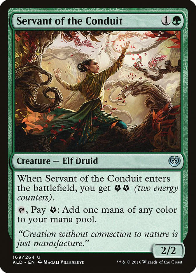 Servant of the Conduit 169/264 (Kaladesh)  - Foil