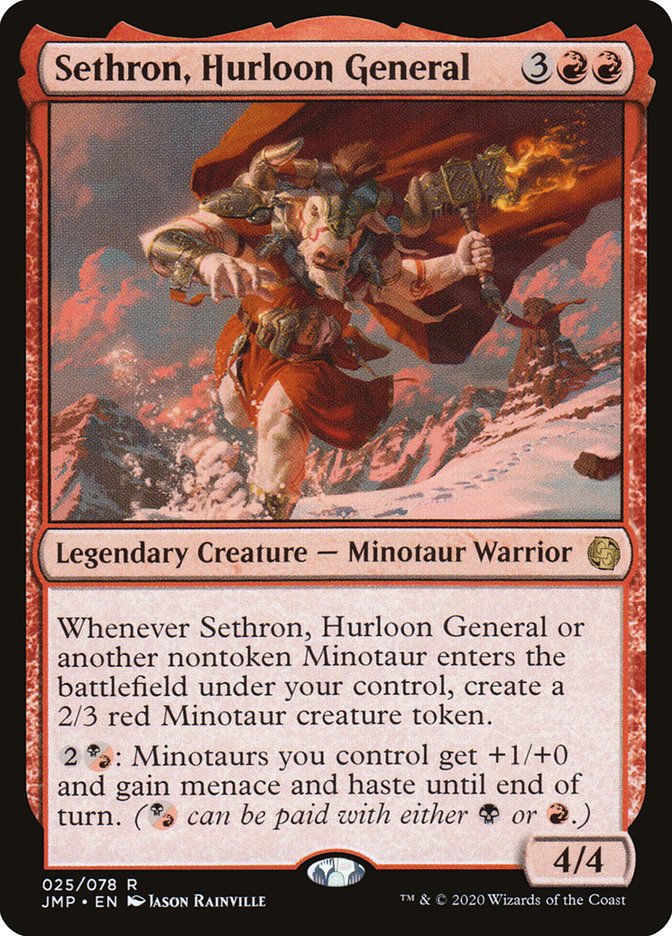 Sethron, Hurloon General 25/495 (Jumpstart)