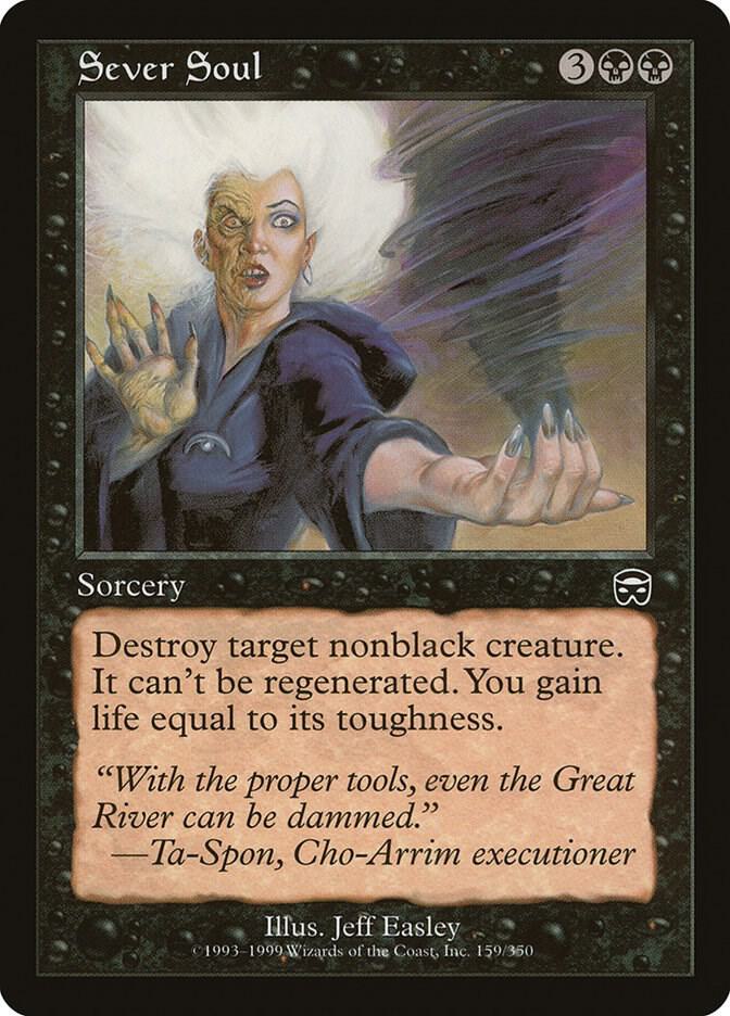 Sever Soul 159/350 (Mercadian Masques)  - Foil