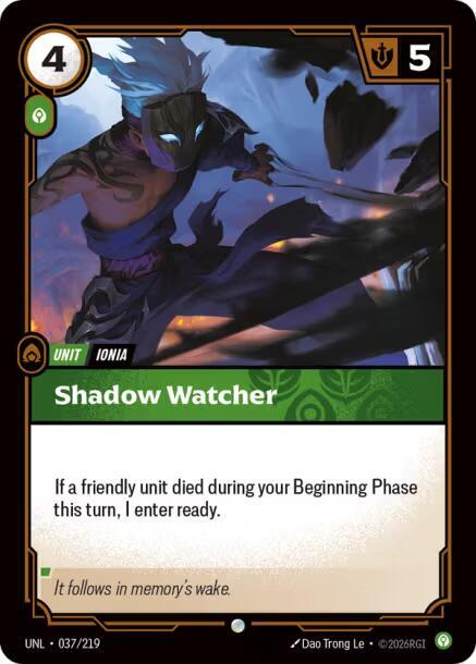 Shadow Watcher 037/219 (Unleashed) - Foil